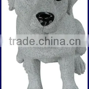 Life Size Garden fu Dog Marble Statues thumbnail-3