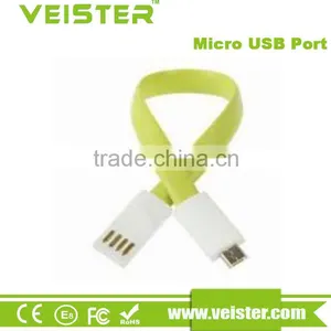 Veister High Quality 22cm Magnet Charger Sync Data Micro USB Cable for Samsung thumbnail-6