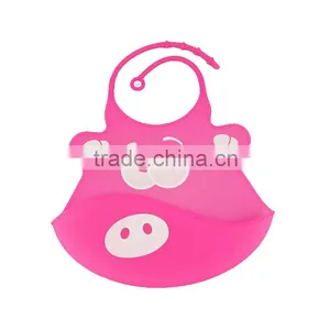 BPA Free Frog Silicone Bib thumbnail-4