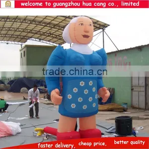 Realistic Inflatable Cartoon Characters, Inflatable Grandpa Model, Inflatable Character Model thumbnail-2