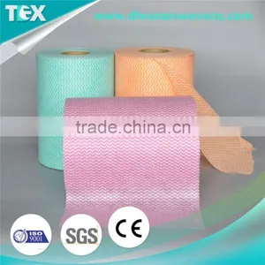 D-TEX NONWOVENS 50gsm Spun-lace Water Absorbency Household Wipes thumbnail-2