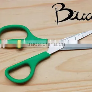 5" Stationery Stainless Steel Student Scissors With Plastic Handle BD-S1706 thumbnail-1