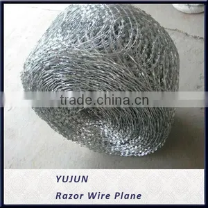 Ninja Flat Wrap Razor Barbed Wire/heavy Galvanized Concertina Barbed Wire thumbnail-1