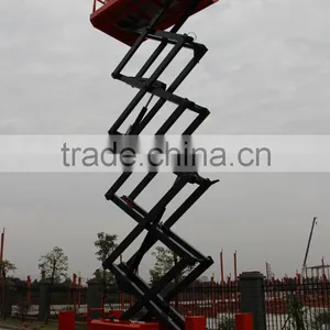 Cleaning Building Equipment Working at 10m Height Platform,aerial Work Platform,self-propelled Hydraulic Platform thumbnail-2