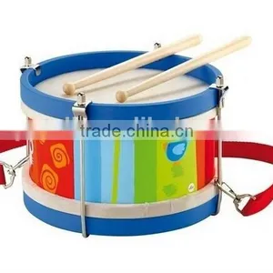 Fashional Children Wooden Marching Drum, Children Drum Toys, Wood Drum thumbnail-1