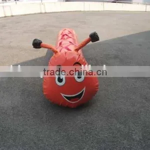 Outdoor Playground Equipment Inflatable Racing Worm thumbnail-6