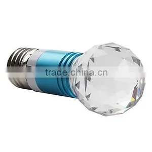 E27 3W Blue Light Crystal LED Ball Bulb (85-265V) thumbnail-1