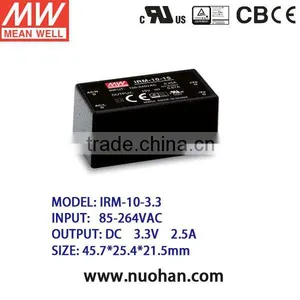 Mean Well 10w 3.3v Single Output Power Supply/10W Single Output Encapsulated Type thumbnail-1
