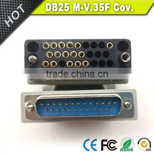 Cisco DB25 Male to V.35 Female 34pin Converter Gender Changer in Beige Color thumbnail-3