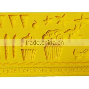 Popular Cake Decoration Silicone Fondant Mold thumbnail-1