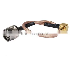 RP-TNC Male Female Pin to SMB Jack Right Angle Pigtail Cable RG316 for Wireless thumbnail-3