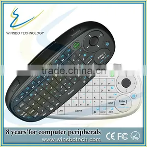 Handhold Mini Wireless Keyboard and Mouse for Apple Android/ Pc/ Tablets/ tv Box thumbnail-1