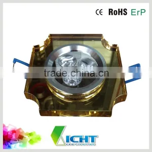 Crystal Material Led Downlight Ring LED Ceiling Lamp Housing thumbnail-1