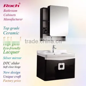 ROCH 8033 Sale Fast High Gloss Varnish Bathroom Cabinet,Plywood Cabinet,Cheap Cabinet thumbnail-1