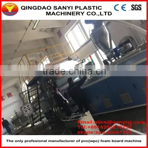 PVC Marble Sheet Line/PVC Artifical Marble Stone Sheet Machine thumbnail-2