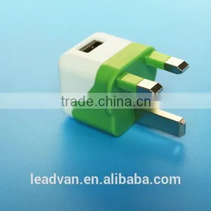 UK Plug Mobile Travel Charger 2014 1A UK Plug Mobile Travel Charger thumbnail-1