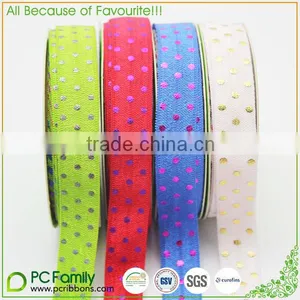 Custom Print Fold Over Elastic Fabric thumbnail-1