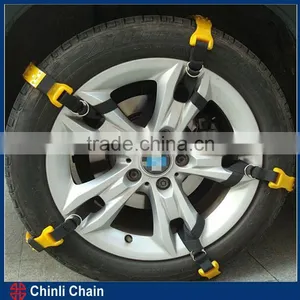 Quick Mounting TPU Rubber Snow Chain for Passenger Car thumbnail-1