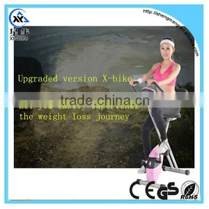 The New Item Luxury Home Gym Fitness Equipment Spin Bike With Backrest thumbnail-1