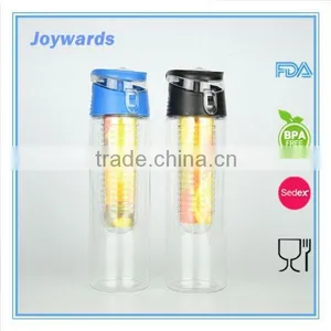 Portable Promotional Plastic Infuser Water Bottle thumbnail-1