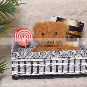 7 Hand Woven - Pastoral Style - Straw - Storage Basket - Storage Basket - Water Basket - Sundry Basket - Woven Baskets thumbnail-6