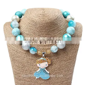 Sweet Little Prince Pendant Lovely Party and Casual Wear Jewelry for Toddler Girl thumbnail-1