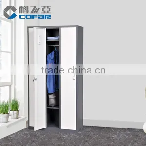 Double Door Steel Cabinet Locker thumbnail-4