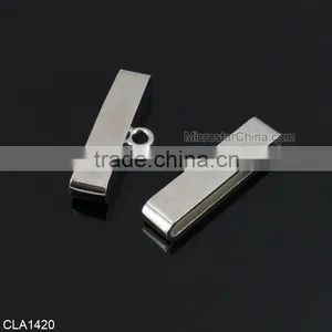 Fashion Jewelry Components Top Quality Zinc Alloy Material Leather Bracelet Clasp thumbnail-3