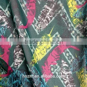 50D Polyester Embroidered Crepe Print Floral Chiffon Yarn For Garment thumbnail-3