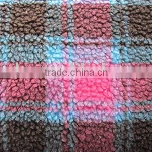 Jacquard Sherpa Fur Fabricc thumbnail-1