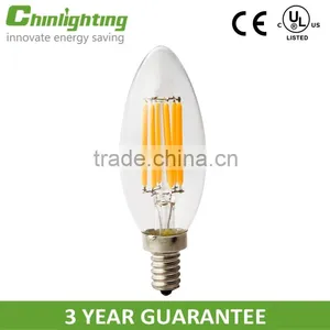 Candle Shape Decorative C35 Filament 3.5w 4w Led Filament Lamp thumbnail-1