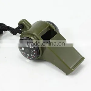 Hot Selling 3in1 Whistle Compass Thermometer For Outdoor Emergency Gear Camping Survival thumbnail-4