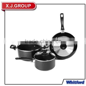 5pcs Non-stick Fry Pan Sauce Pan Stewpot Skillet Dutchoven thumbnail-1