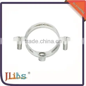 Carbon Steel M6 Pipe Fitting With Rubber/galvanized Steel Pipe Fitting,single Clamps One Side Close thumbnail-3