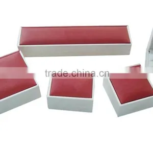 Custom Logo Diamond Jewelry Necklace Ring Earring Box,high Quality Leather thumbnail-1