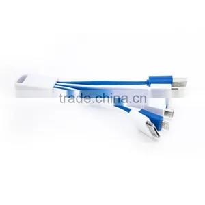 OEM Promotion Gift Keychain 5 in 1 Multi Usb Cable With Customized Logo thumbnail-4