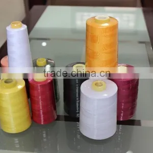 China Supplier Cheap 100% Spun Polyester Sewing Thread thumbnail-1