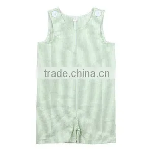 Wholesale China Suppliers Baby Items Seersucker Carters Baby Clothes Newborn Baby Clothes Baby Onesie Seersucker Baby Boy Romper thumbnail-3