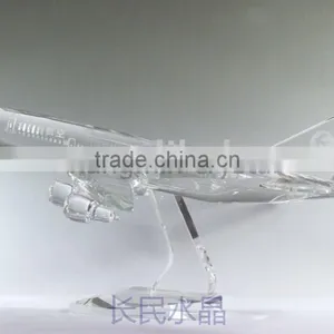 Crystal Airplane Model Gifts Souvenirs thumbnail-1