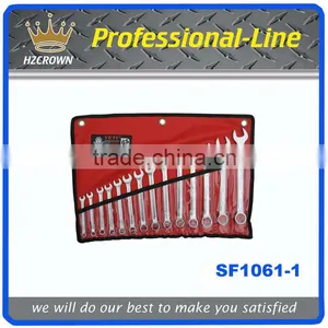 14pcs Combination Wrench in Tool Bag thumbnail-1