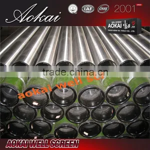 Wholesale Pipe Base Screen D759 Api Perforated Pipe With Stainless Steel Screen Jacket thumbnail-1