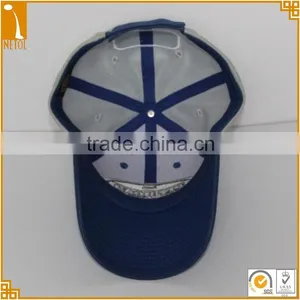 Fashion Unisex 6 Panel 100% Cotton /polyester Embroidered Curved Custom Baseball Cap Wholesale thumbnail-4