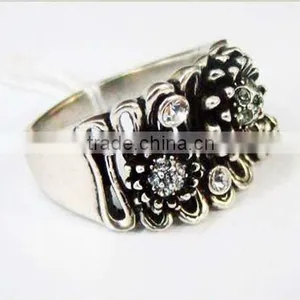 Fashion Silver Cluster Rings,Alloy Ring for Women,Fashion Accessories thumbnail-1