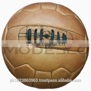 Light Cracker Retro Leather Soccer Ball thumbnail-1