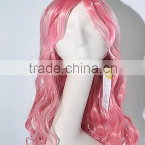 Alice Costume Pink Body Wave Wigs Cosplay Wigs N352 thumbnail-1