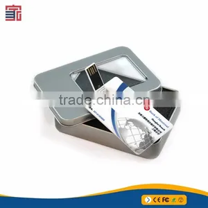 Promotional Price Ultra Thin Credit Card Usb Memory Stick Media thumbnail-5