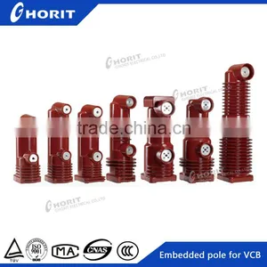 Epoxy Resin Solid Sealed Vacuum Interrupter Embedded Pole for VCB VEP-12/2500-40 thumbnail-1