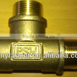 High Quality Taiwan Made Solar Heater Pipe Fitting Reducing Tee thumbnail-1
