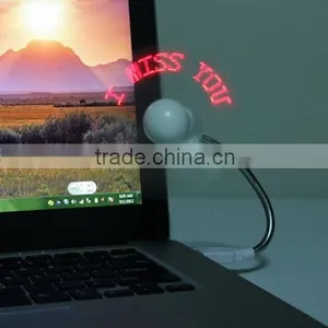 Mini USB Programmable LED DIY Messages Cooling Fan / Mini Usb Fan With Customized Led Message thumbnail-1