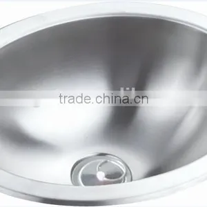 Yacht,Boat,Train and Public Mobile Toilet Used Stainless Steel Elliptical Hand Wash Basin Kitchen Sink GR-Y589 thumbnail-3